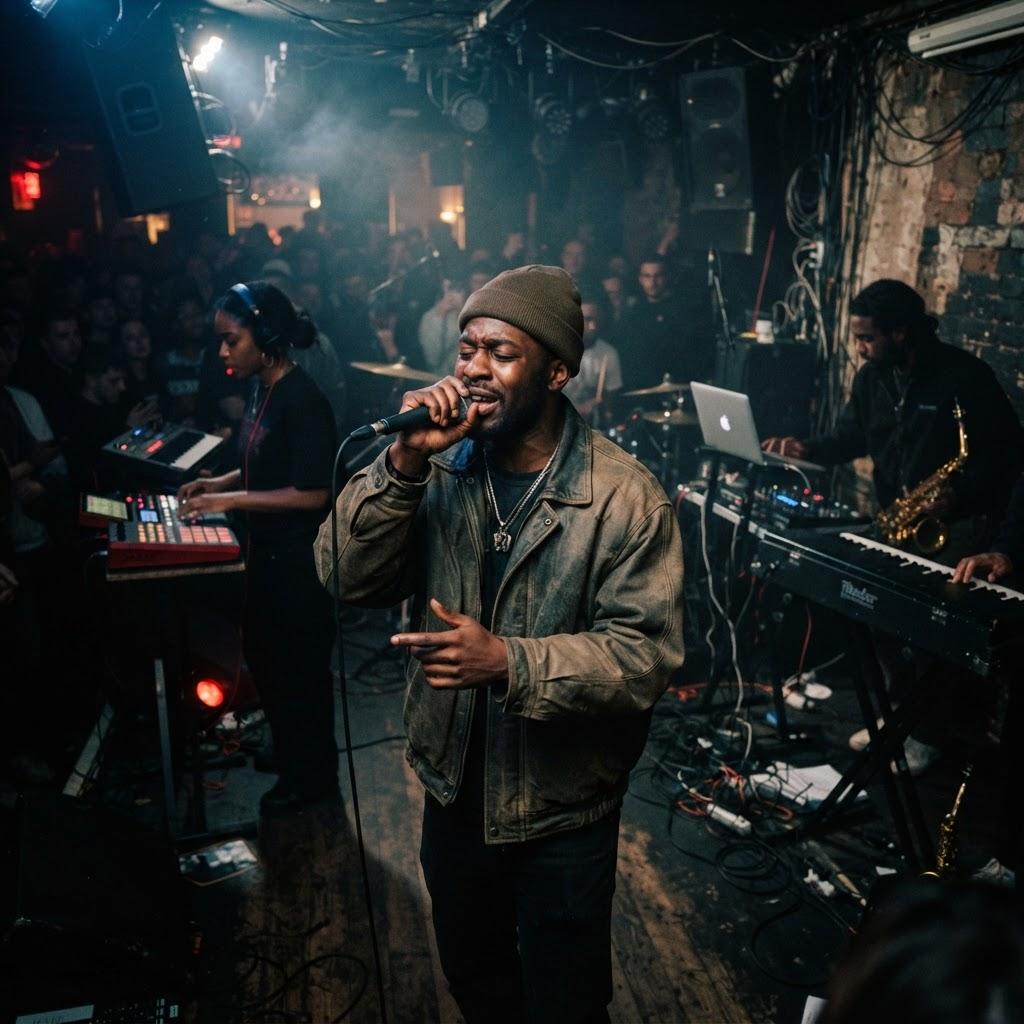 Band photography for Alternative Hip Hop