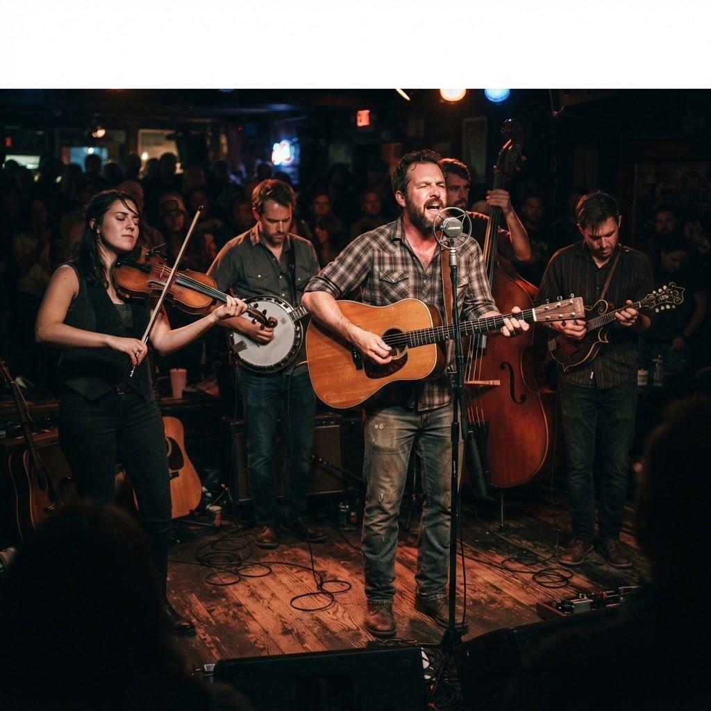 Band photography for Bluegrass