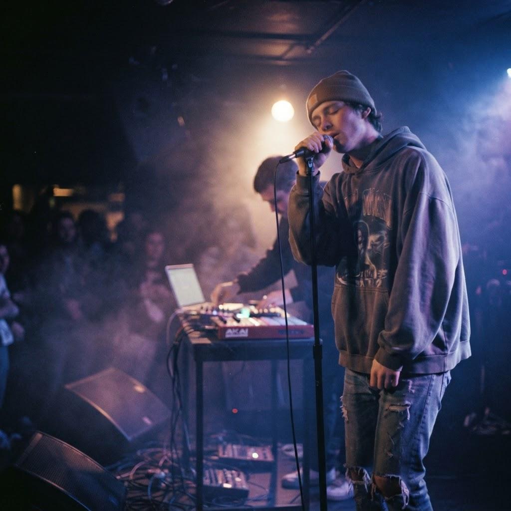Band photography for Cloud Rap