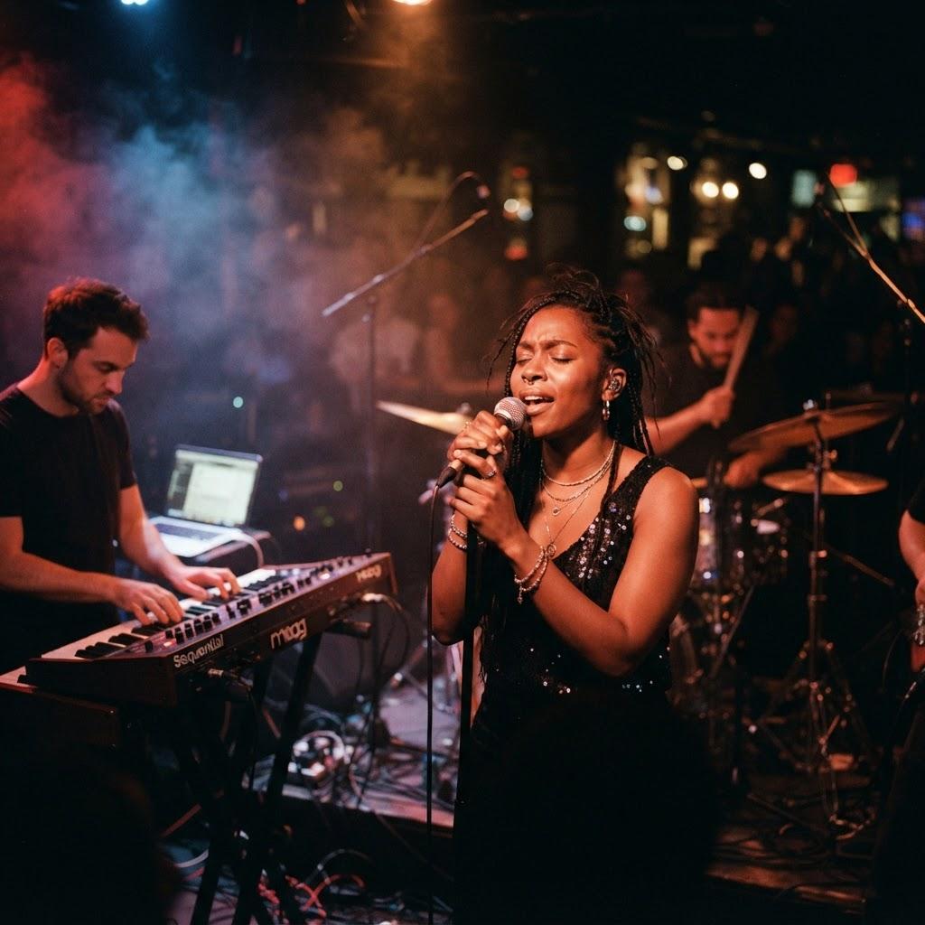 Band photography for Contemporary R&B