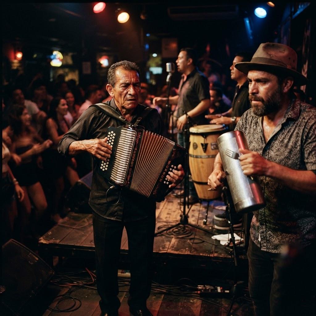 Band photography for Cumbia