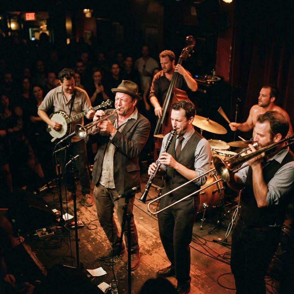 Band photography for Dixieland