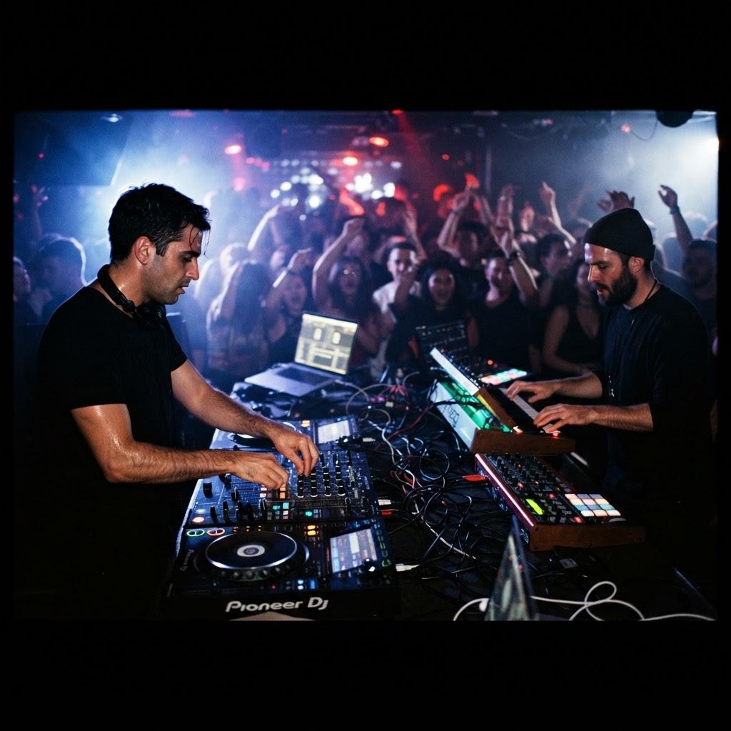 Band photography for EDM
