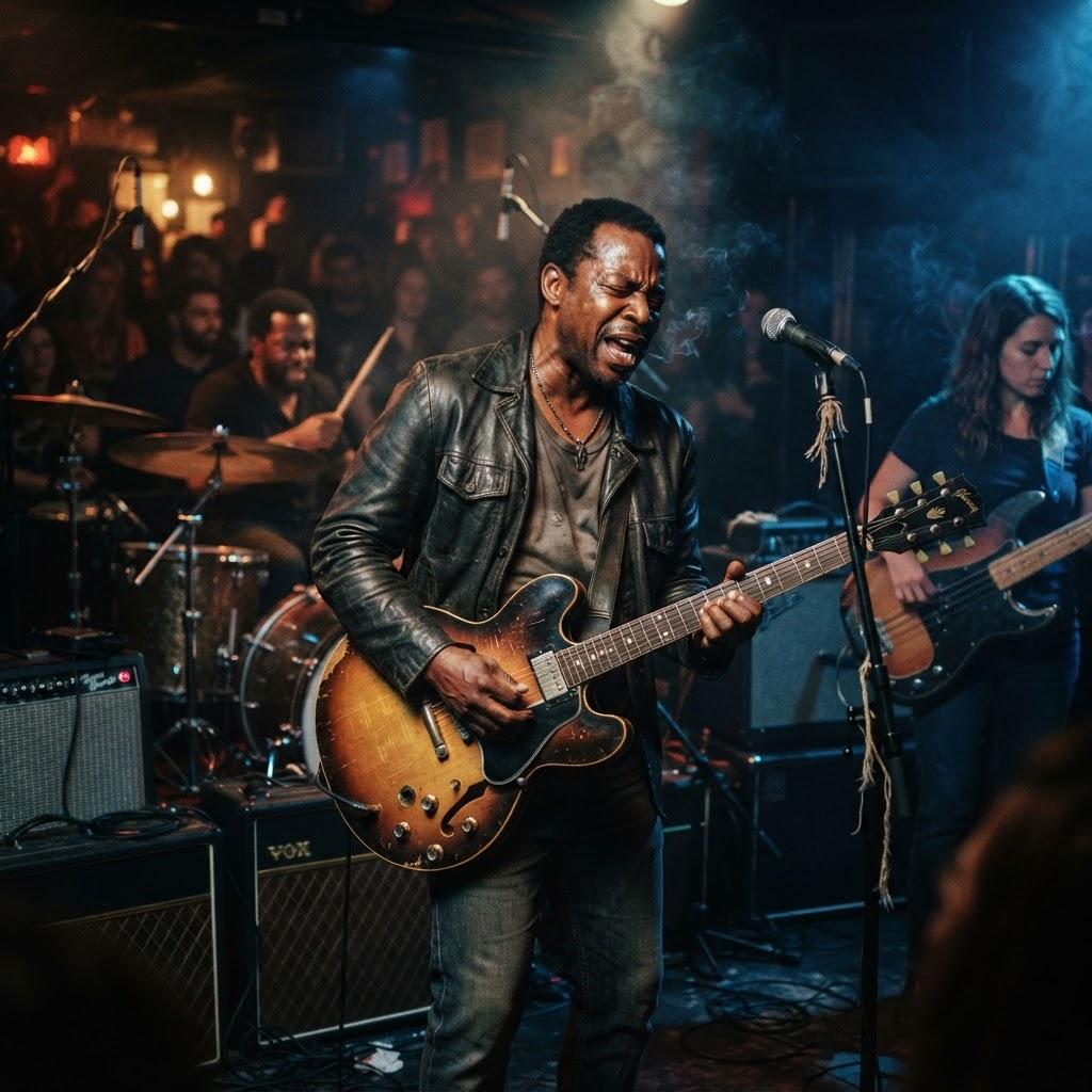 Band photography for Electric Blues