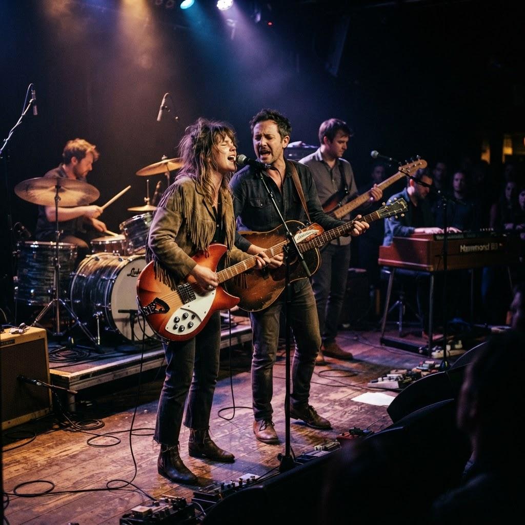 Band photography for Folk Rock