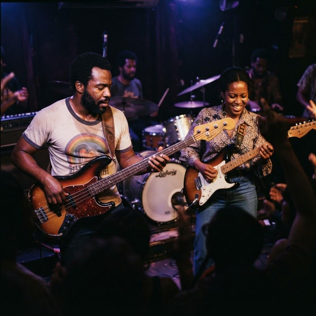 Band photography for Funk