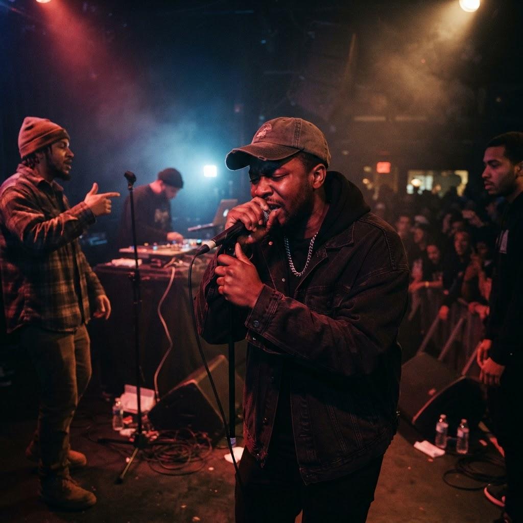 Band photography for Gangsta Rap