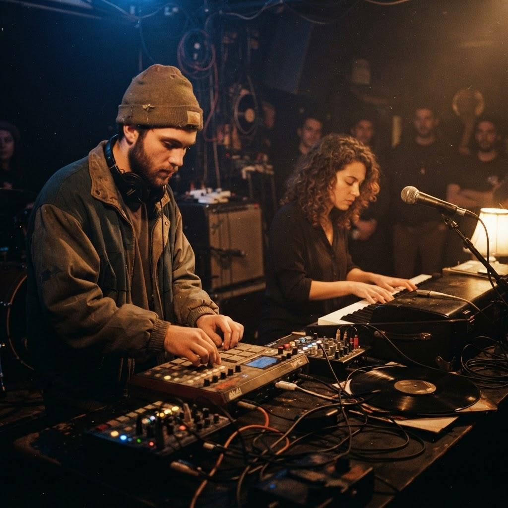 Band photography for Lo-fi Hip Hop