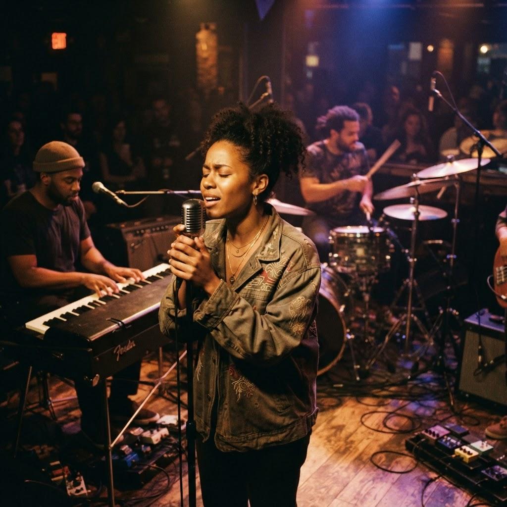 Band photography for Neo-Soul