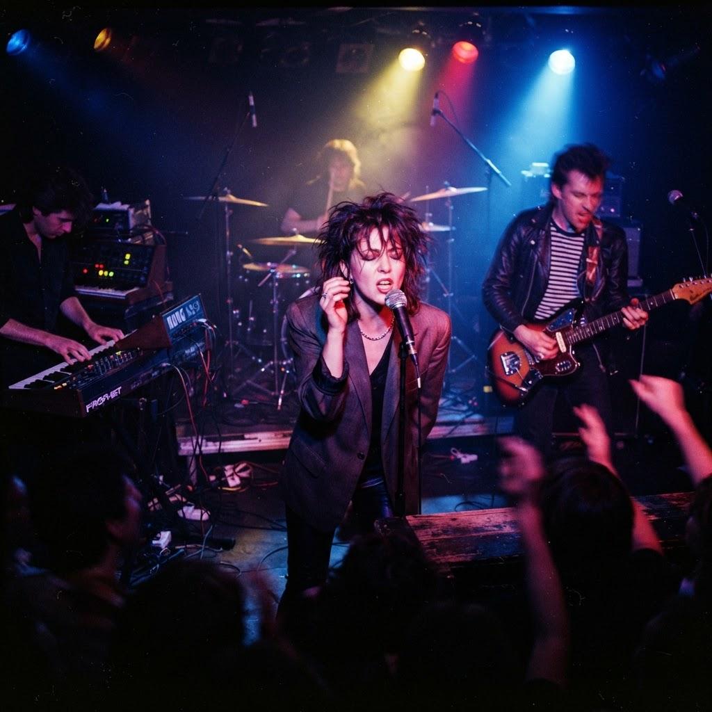 Band photography for New Wave