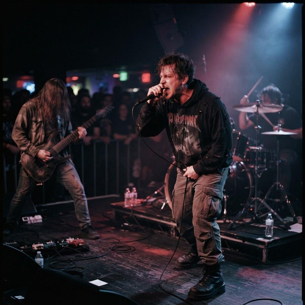 Band photography for Nu Metal