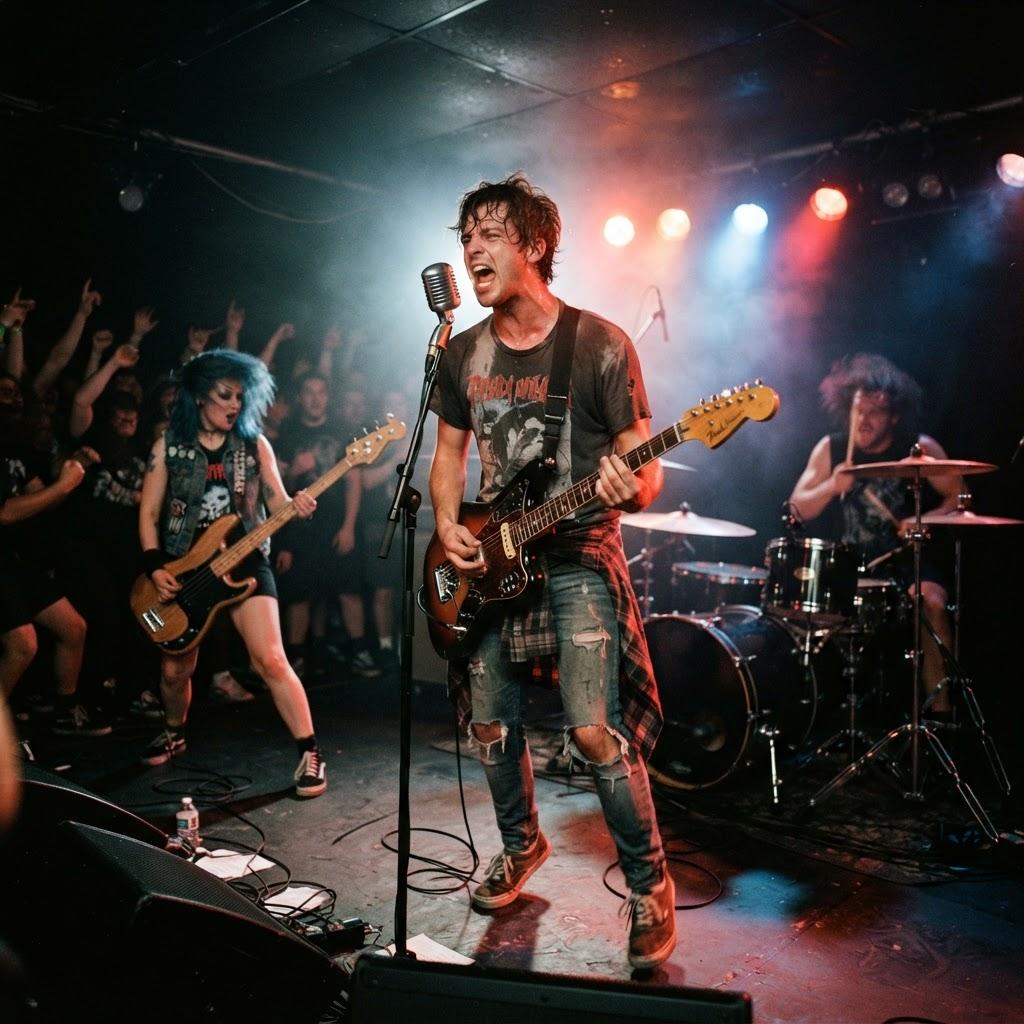 Band photography for Pop Punk
