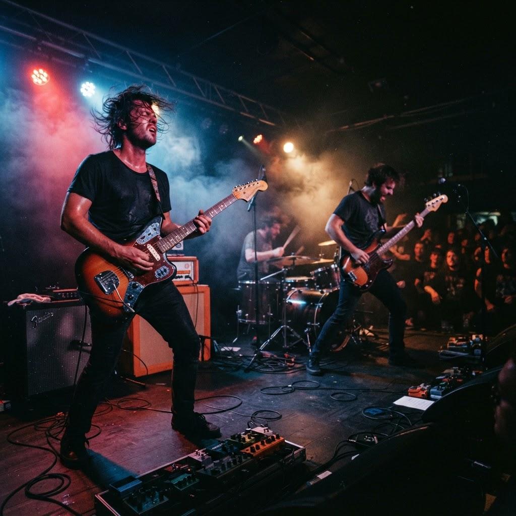Band photography for Post-Rock