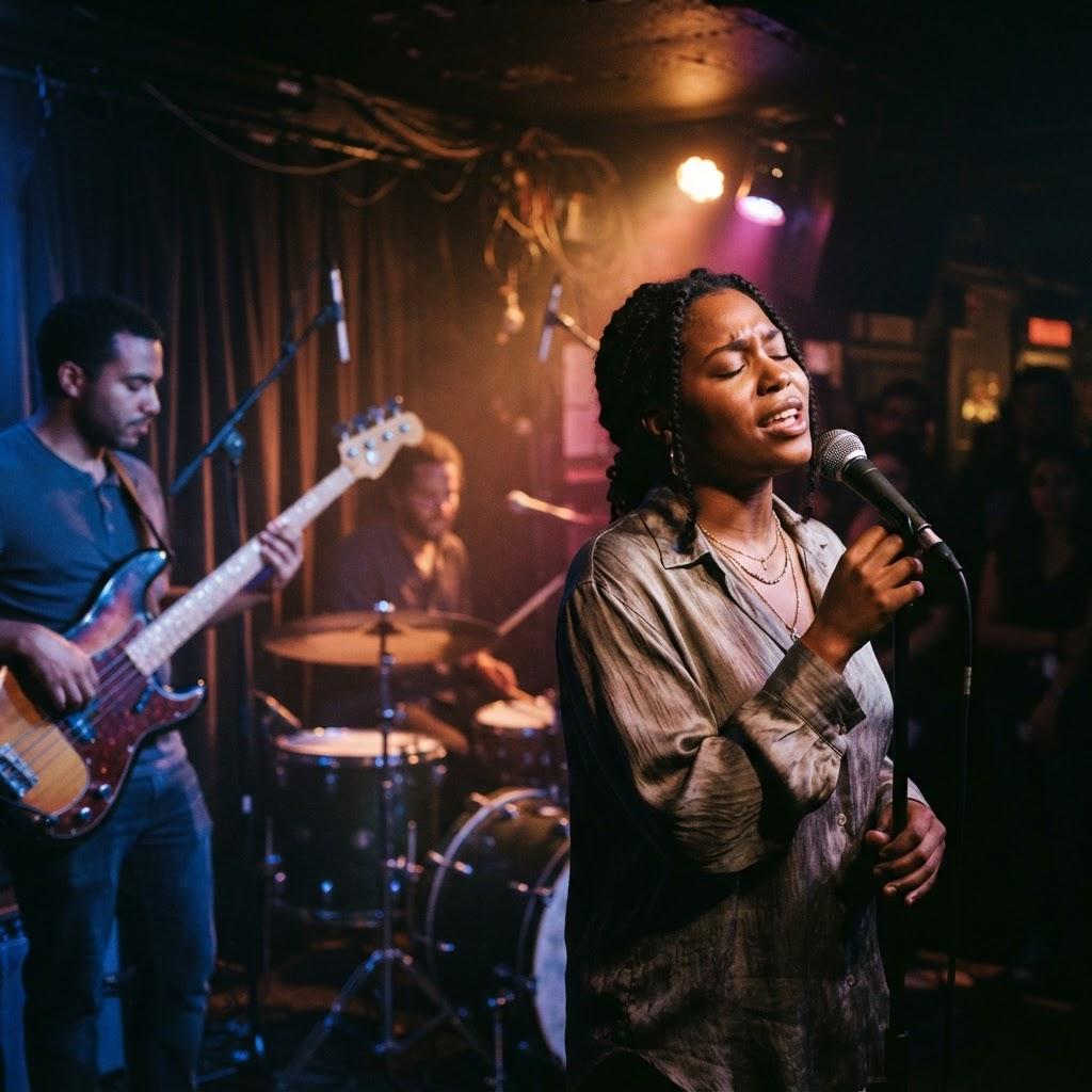 Band photography for R&B
