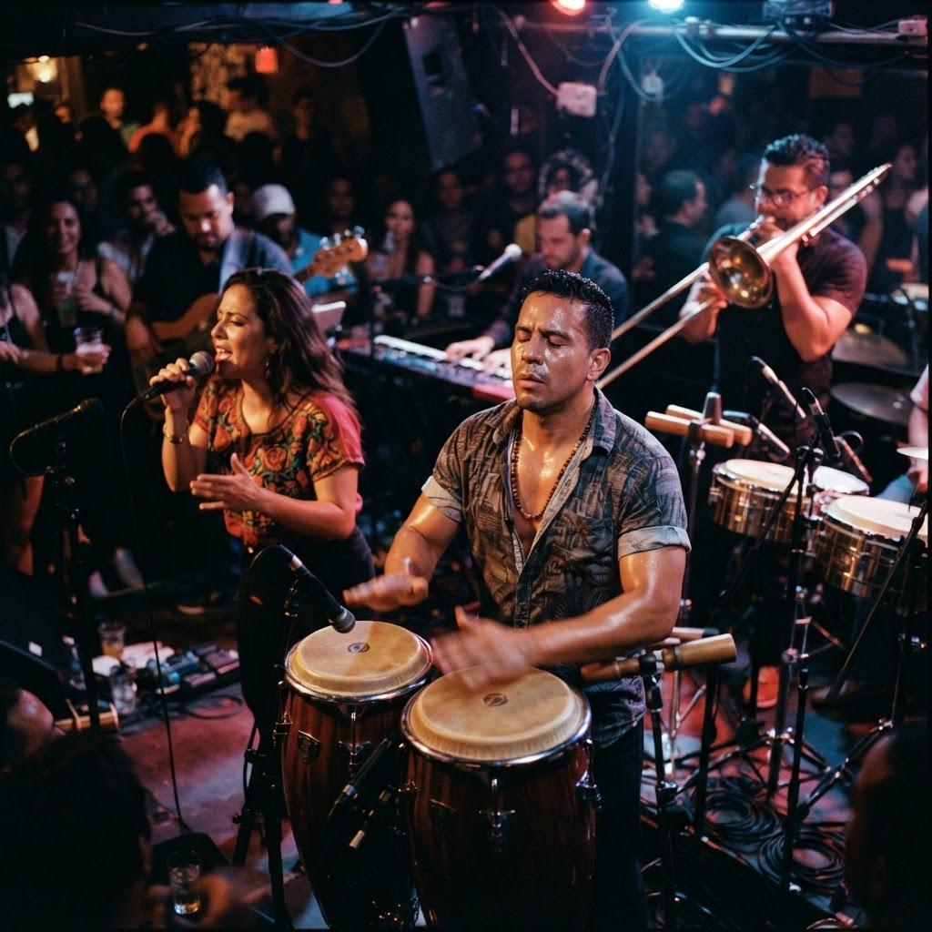 Band photography for Salsa