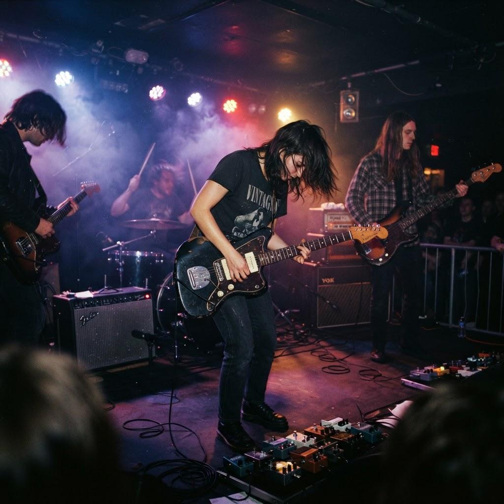 Band photography for Shoegaze
