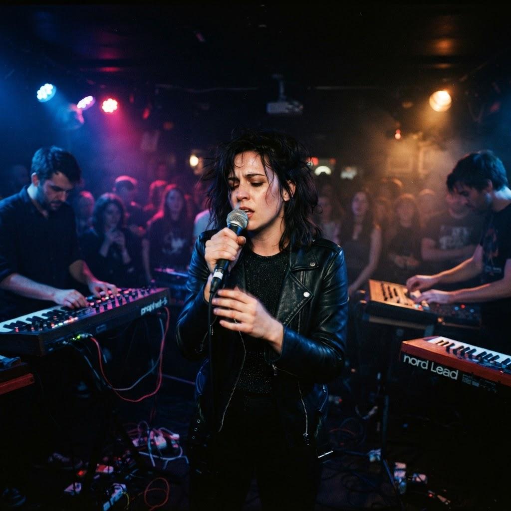 Band photography for Synthpop