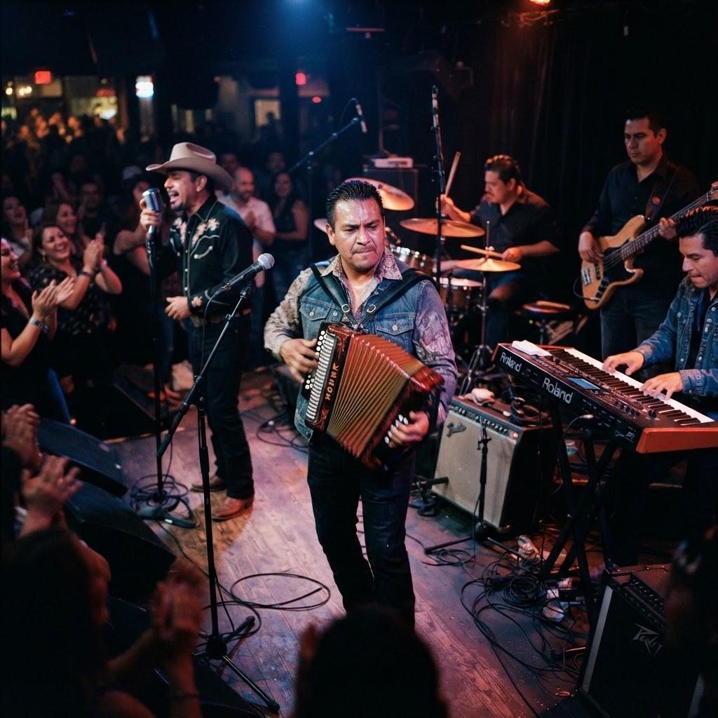 Band photography for Tejano