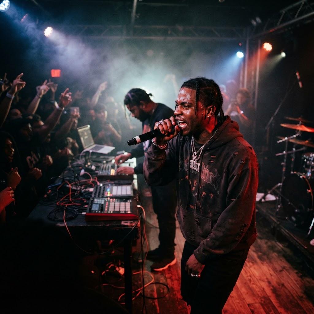 Band photography for Trap