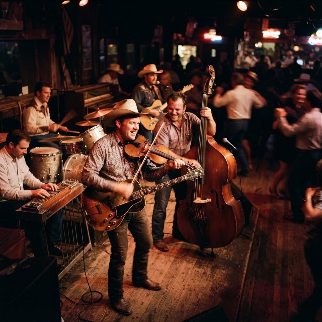 Band photography for Western Swing